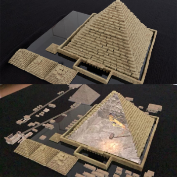 抽象的な形状の造形物のイメージ